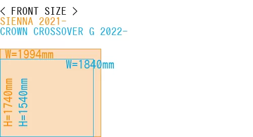 #SIENNA 2021- + CROWN CROSSOVER G 2022-
